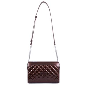 Sac porté travers - Synthétique verni