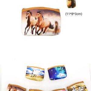 Porte-monnaie Chevaux