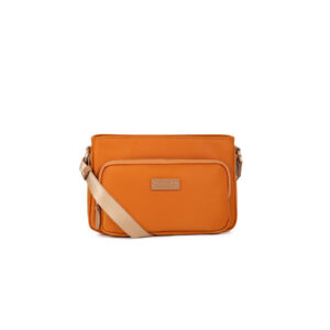 Fiona - Sac à main - Nylon garni cuir de vachette