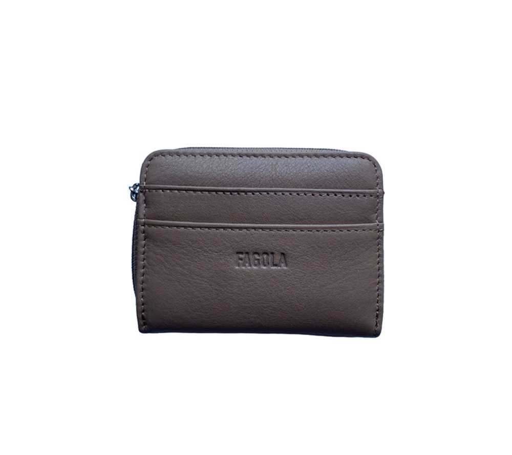 Porte monnaie cuir - Cuir de vachette lisse