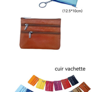 Porte-monnaie - Cuir de vachette